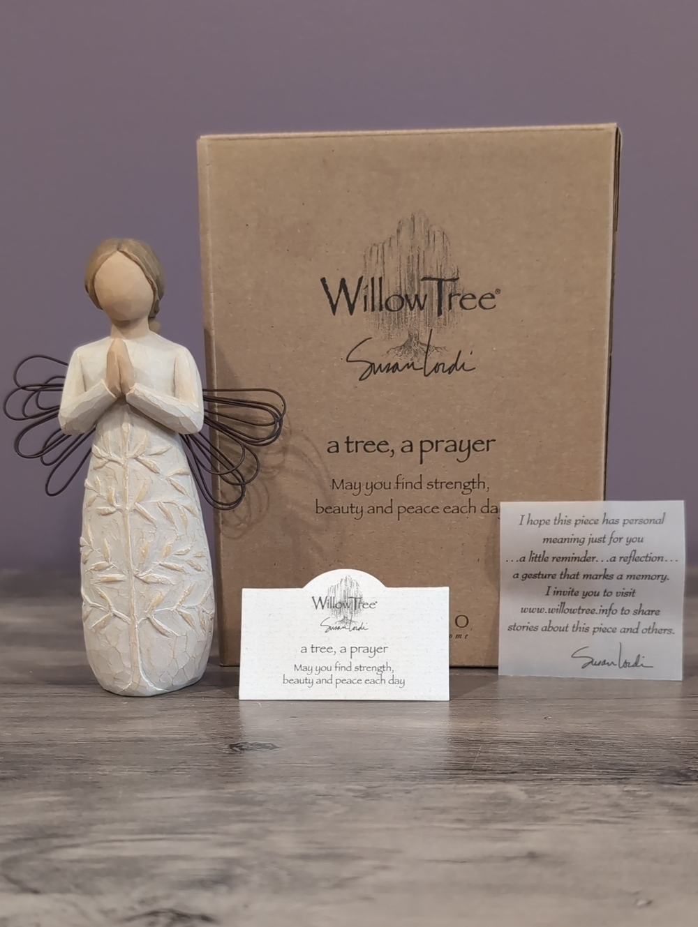 Willow Tree "A Tree, A Prayer" Figurine